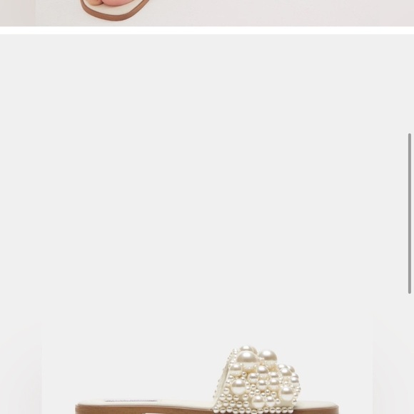 Steve Madden White Flats Timeless Elegance - Picture 6 of 6